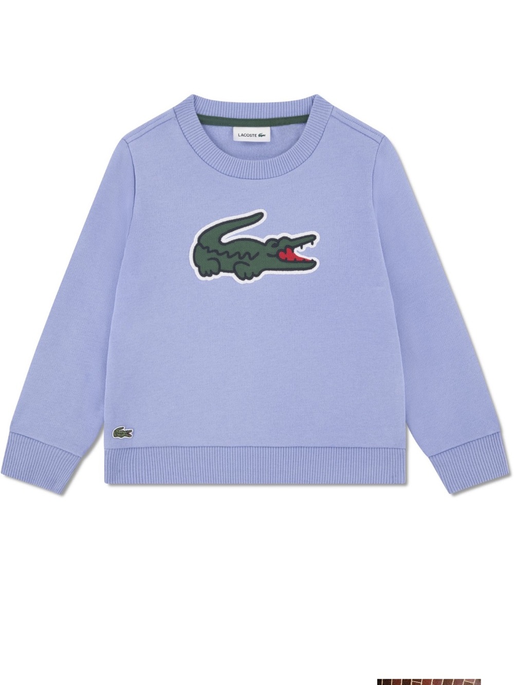 Lacoste Girls' Pique Appliqué
Fleece Cree NWT